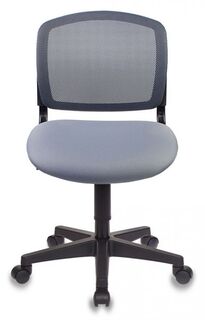 Кресло офисное Бюрократ CH-296NX цвет темно-серый, сиденье серое, 15-48, крестовина пластик