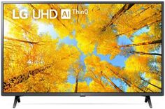 Телевизор LG 43UQ76003LD 3840x2160, LED, Ultra HD 4K, DVB-T, DVB-T2, DVB-C, DVB-S, DVB-S2, SMART TV, webOS