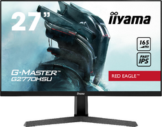 Монитор 27" Iiyama G2770HSU-1 G2770HSU-B1 1920х1080 IPS, nonGLARE, 250cd/m2, 178°/178°, 1100:1, 80M:1, 16.7M, 0,8 ms, HDMI, DP, Tilt, Speakers, Audio