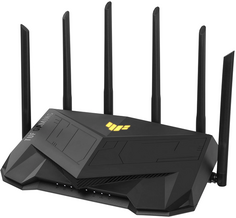 Роутер ASUS TUF-AX5400 WiFi 802.11 a/b/g/n/ac/ax, 2.4ГГц/5ГГц, WAN, 4*LAN, 574/4804 Mb/s, 6 антенн, USB 3.2