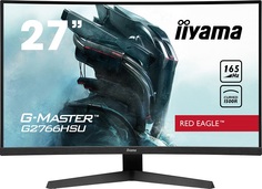 Монитор 27" Iiyama Red Eagle G2766HSU-B1 VA 1920x1080 165Hz 250cd/m2 16:9 2*HDMI, DP 1.4, 2*USB