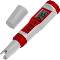 Тестер МЕГЕОН 17002 4 в 1 (солемер/кондуктометр/pH- метр/термометр)