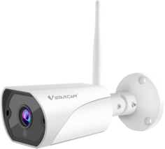 Видеокамера IP Vstarcam C8813 2МП, внешняя, WiFi, c ИК-подсветкой до 15м, 1/2.7 CMOS, объектив 3.6мм, угол обзора 85˚, 15к/сек при 1920х1080, обнару