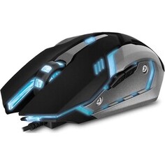 Мышь Sven Игровая RX-G740 USB (5+1кл. бесш. кл. 800-2400DPI, SoftTouch, подсветка) (SV-018344)