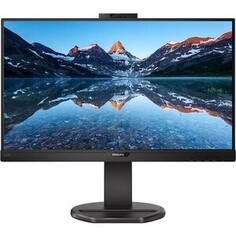 Монитор Philips 23.8 243B9H black (IPS, 1920x1080, 178/178, 250cd/m2, 1000:1 4ms, 75Hz, HAS, VGA, HDMI, DP, USB-C, USB-hub, MM) (243B9H)