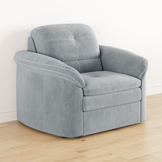Мягкое кресло-кровать Коннери Лазурит