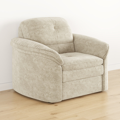 Мягкое кресло с ящиком Коннери Лазурит