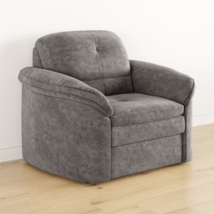 Мягкое кресло с ящиком Коннери Лазурит