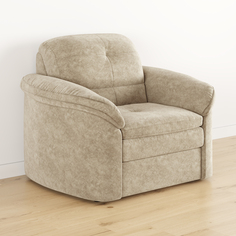 Мягкое кресло с ящиком Коннери Лазурит