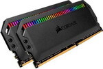 Оперативная память Corsair DDR4 16GB (2x8GB) 3600MHz DOMINATOR PLATINUM RGB black (CMT16GX4M2C3600C18)