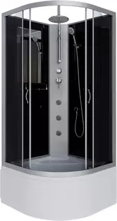Душевая кабина 80x80x240 см Niagara NG-2507-14BKTG тонированное