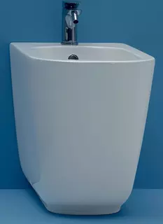 Биде напольное без ободка Kerasan Tribeca 512001