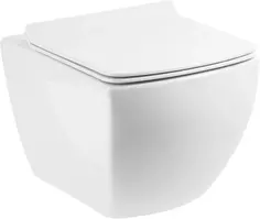 Унитаз подвесной BelBagno Carina BB514CHR безободковый, белый