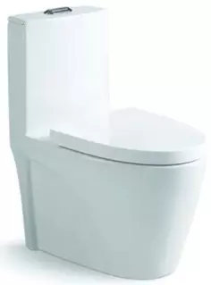 Унитаз-компакт безободковый с сиденьем микролифт SantiLine SL-5012
