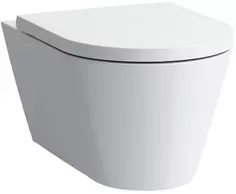 Унитаз подвесной Laufen Kartell by Laufen 8.2033.7.000.000.1 безободковый, белый
