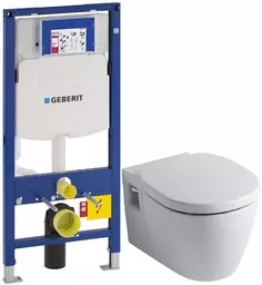 Комплект Ideal Standard Connect E803501 + E712701 + система инсталляции Geberit 111.300.00.5