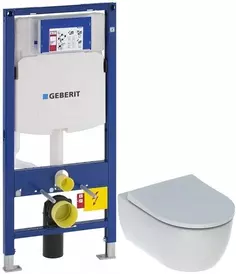 Комплект подвесной унитаз Geberit iCon 500.784.01.1 + система инсталляции Geberit 111.300.00.5