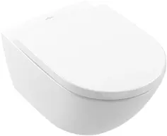 Унитаз подвесной Villeroy & Boch Subway 3.0 4670T001 безободковый, торнадо, альпийский белый