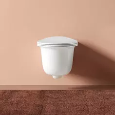 Унитаз подвесной Artceram Chic CHV001 05 00 безободковый, белый матовый