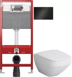 Комплект подвесной унитаз Am.Pm Inspire 2.0 C50A1700SC + система инсталляции Tece 9300302 + 9240407 Am.Pm.