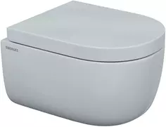 Унитаз подвесной Berges Ego 082122 безободковый, с сиденьем микролифт, белый