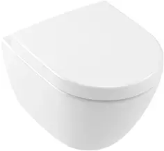 Подвесной безободковый унитаз Villeroy & Boch Subway 2.0 5606R0R1