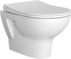 Унитаз подвесной VitrA Zentrum 5795B003-6077 безободковый, с сиденьем микролифт, белый
