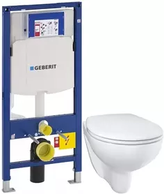 Комплект подвесной унитаз Grohe Bau Ceramic 39351000 + система инсталляции Geberit 111.300.00.5