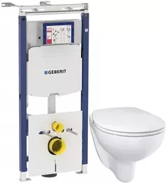 Комплект подвесной унитаз Grohe Bau Ceramic 39351000 + система инсталляции Geberit 111.362.00.5