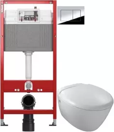 Комплект подвесной унитаз Jacob Delafon Presquile E4440-00 + система инсталляции Tece 9400412