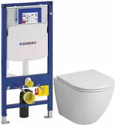 Комплект подвесной унитаз Grossman GR-4455S + система инсталляции Geberit 111.300.00.5