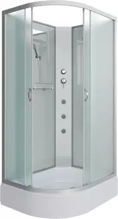 Душевая кабина 90x80x200 см Niagara NG-33984-14RBKG матовое