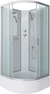 Душевая кабина 100x100x200 см Niagara NG-3302-14BK матовое