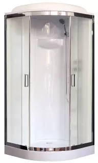 Душевая кабина 90x90x217 см Royal Bath RB90HK1-M-CH матовое
