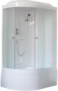 Душевая кабина 120x80x217 см Royal Bath RB8120BK1-M-R матовое