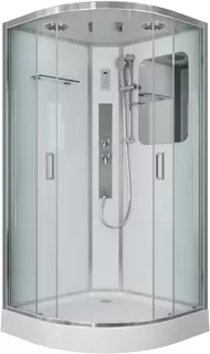 Душевая кабина 100x100x210 см Niagara NG-6002-01G прозрачное