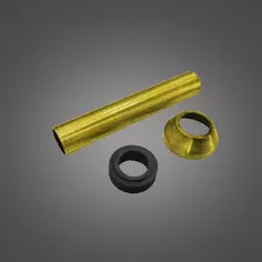 Сливная труба для скрытого бачка золото Kerasan 755291oro