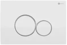 Смывная клавиша Point Виктория белый/глянцевый хром/белый PN44061WC