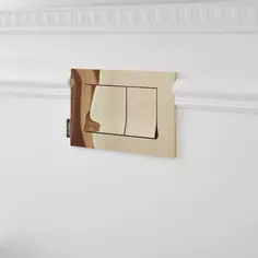 Кнопка смыва золотой Jacob Delafon E20858-BGG