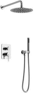 Душевой комплект 250 мм AltroBagno Unione 040106 Cr