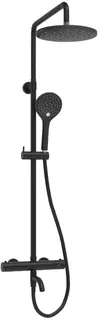 Душевая система 225 мм WasserKRAFT Elbe A288.077.078.BM Thermo