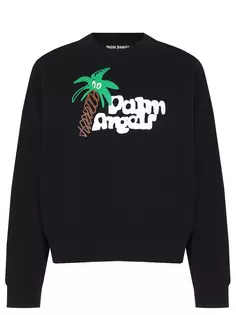 Толстовка хлопковая Palm Angels