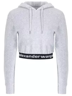 Худи хлопковое Alexander Wang
