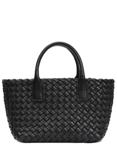 Сумка кожаная Mini Cabat Bottega Veneta