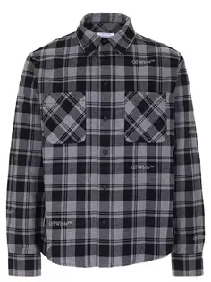 Рубашка Regular Fit хлопковая Off White
