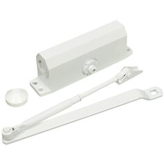 Доводчик дверной Trodos, TD-40, -35°C + 60°C °C, до 40 кг, белый, 272003