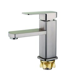 Смеситель для раковины, G.lauf, короткий излив, с картриджем, хром, NEB1-A123 Glauf