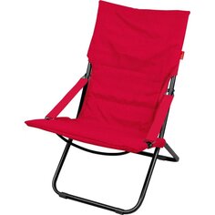 Кресло складное 85х64х85 см, красное, ткань, с матрасом, 100 кг, Nika, ННК4/R