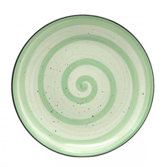 Тарелка мелкая Elrington фисташковый бриз 27 см