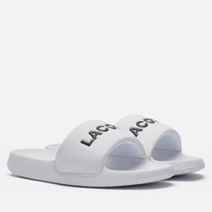 Мужские сланцы Lacoste Serve Slide 1.0, цвет белый